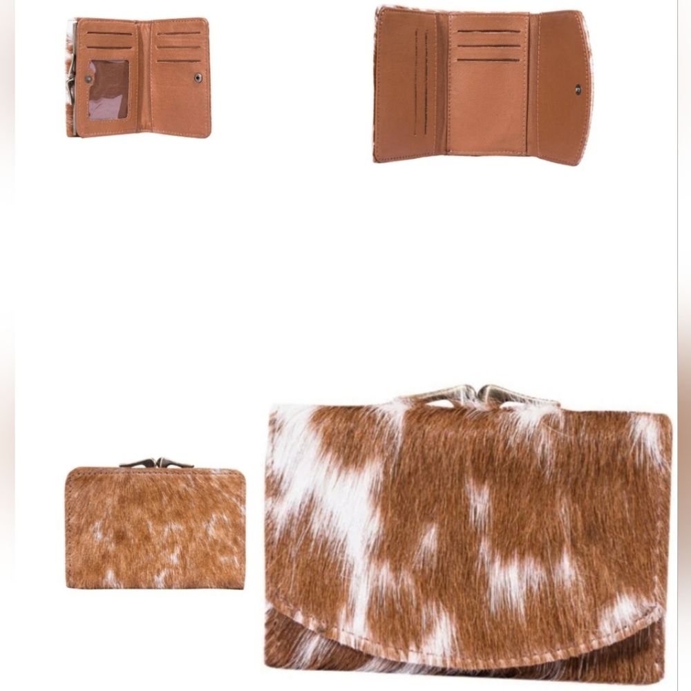 Western Women's Wallet Cowgirl Wallet Cowhide Wallet Southwestern